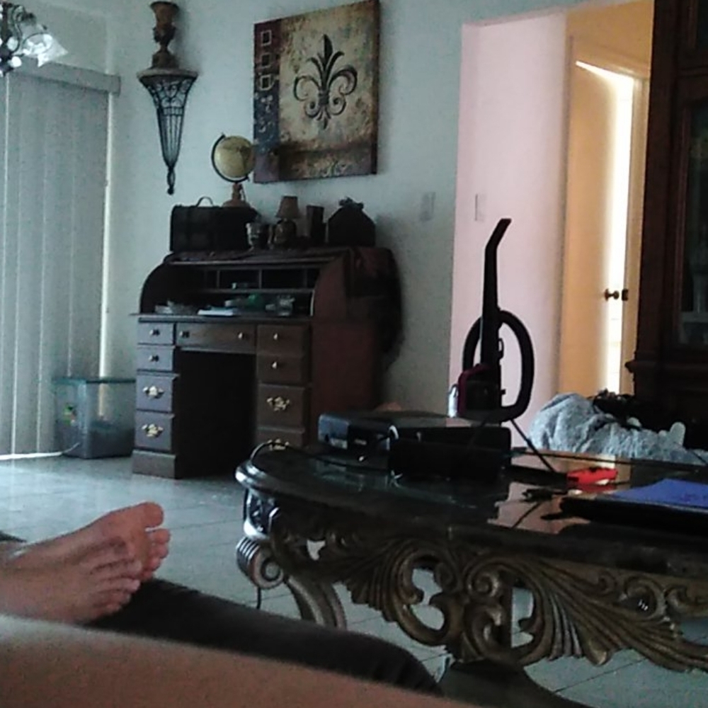 The desk